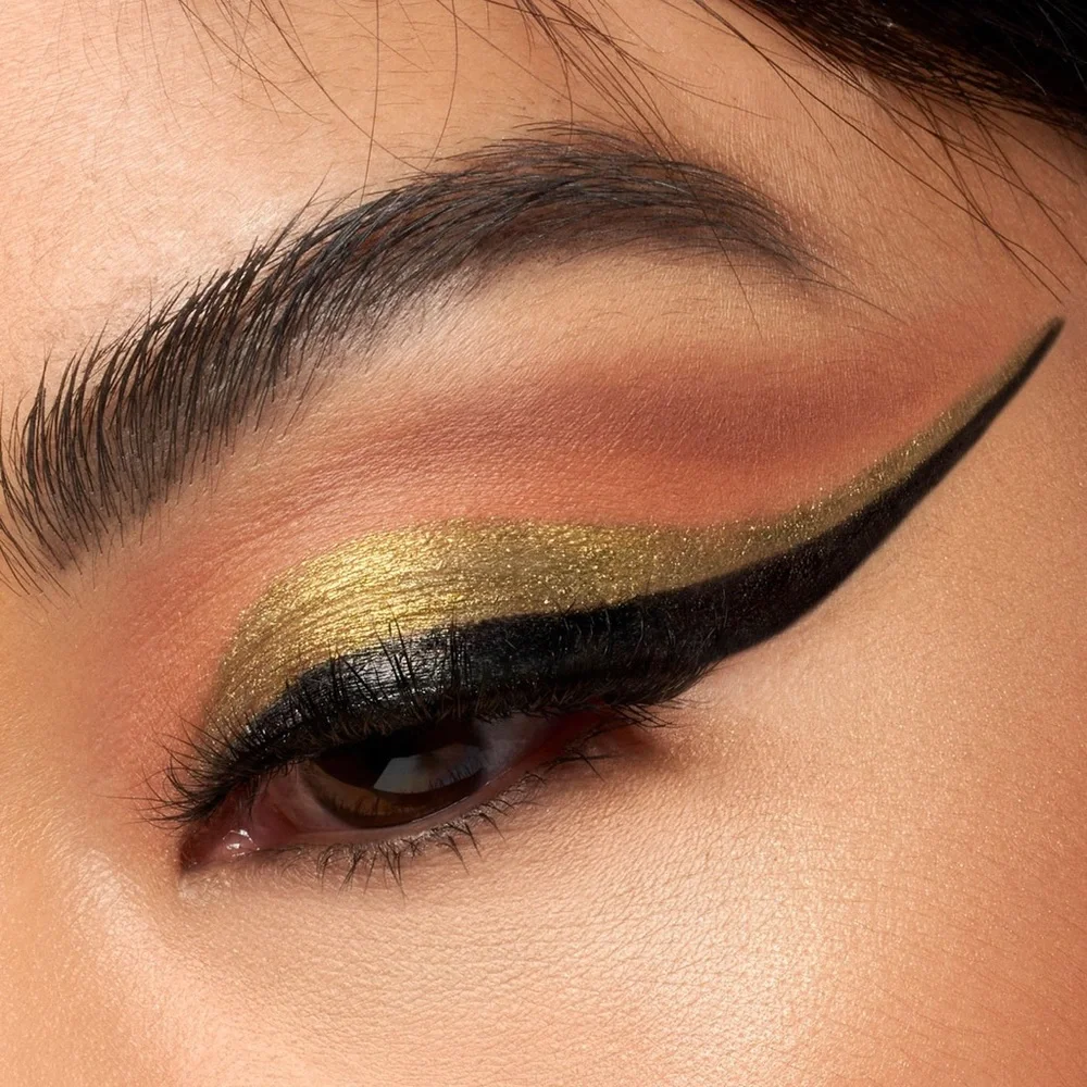 stila Stay All Day Dual-Ended Liquid Eye Liner Mojito/Intense Black, 4.5 mL.